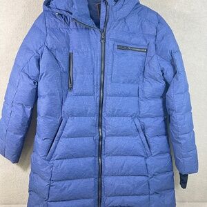 Womens size XL blue Orally down coat